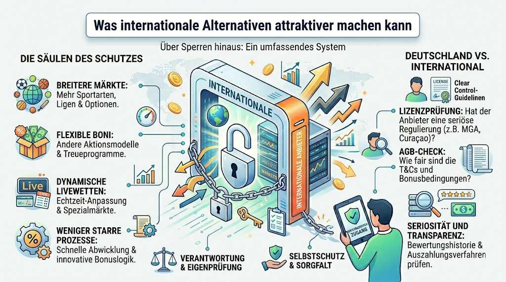 Was internationale Alternativen attraktiver machen kann